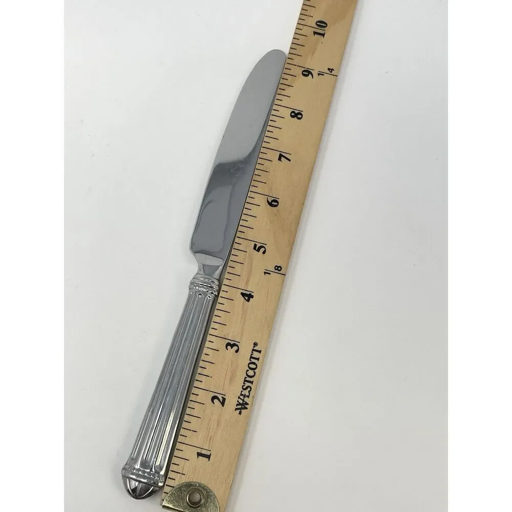 JC PENNEY COLONNADE Stainless Glossy French Dinner Knife 9.25” Replacement
